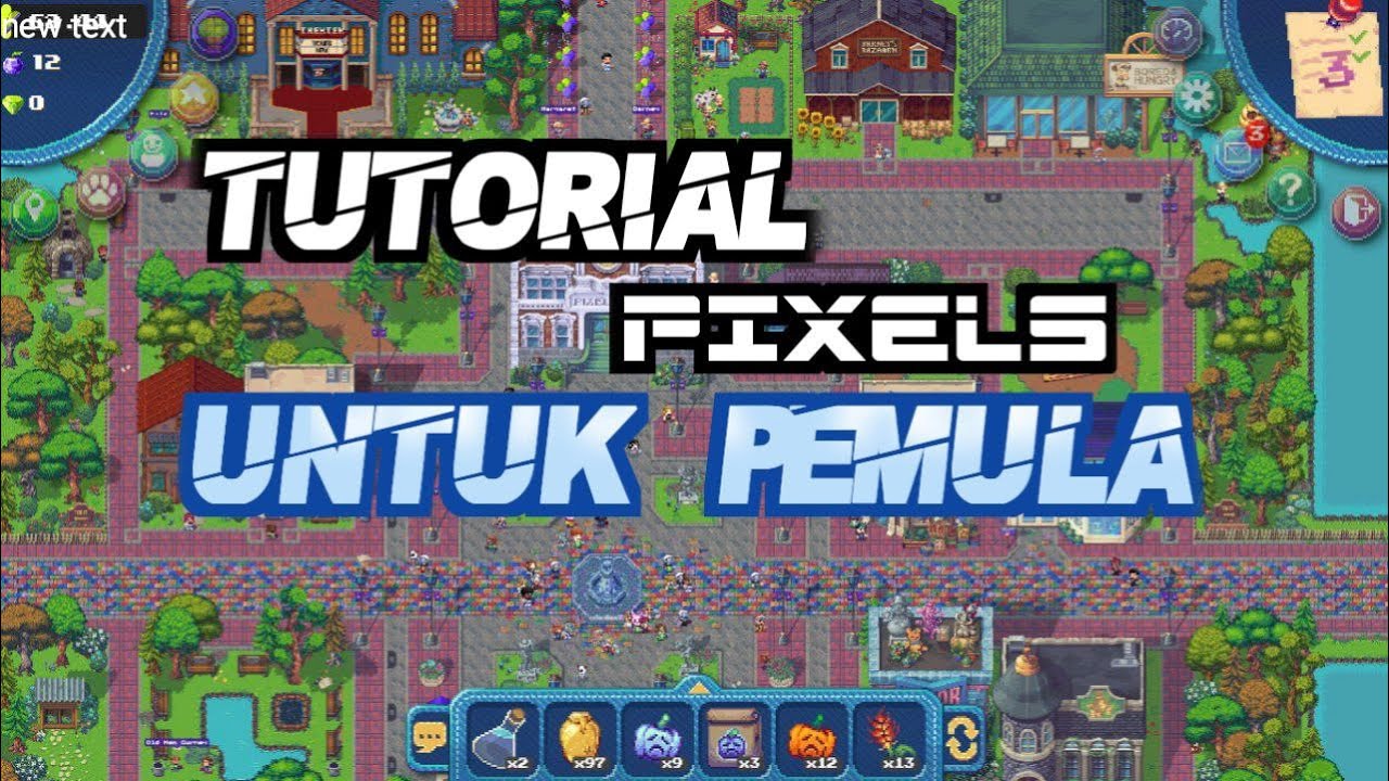 Tutrial Pixels Untuk Pemula