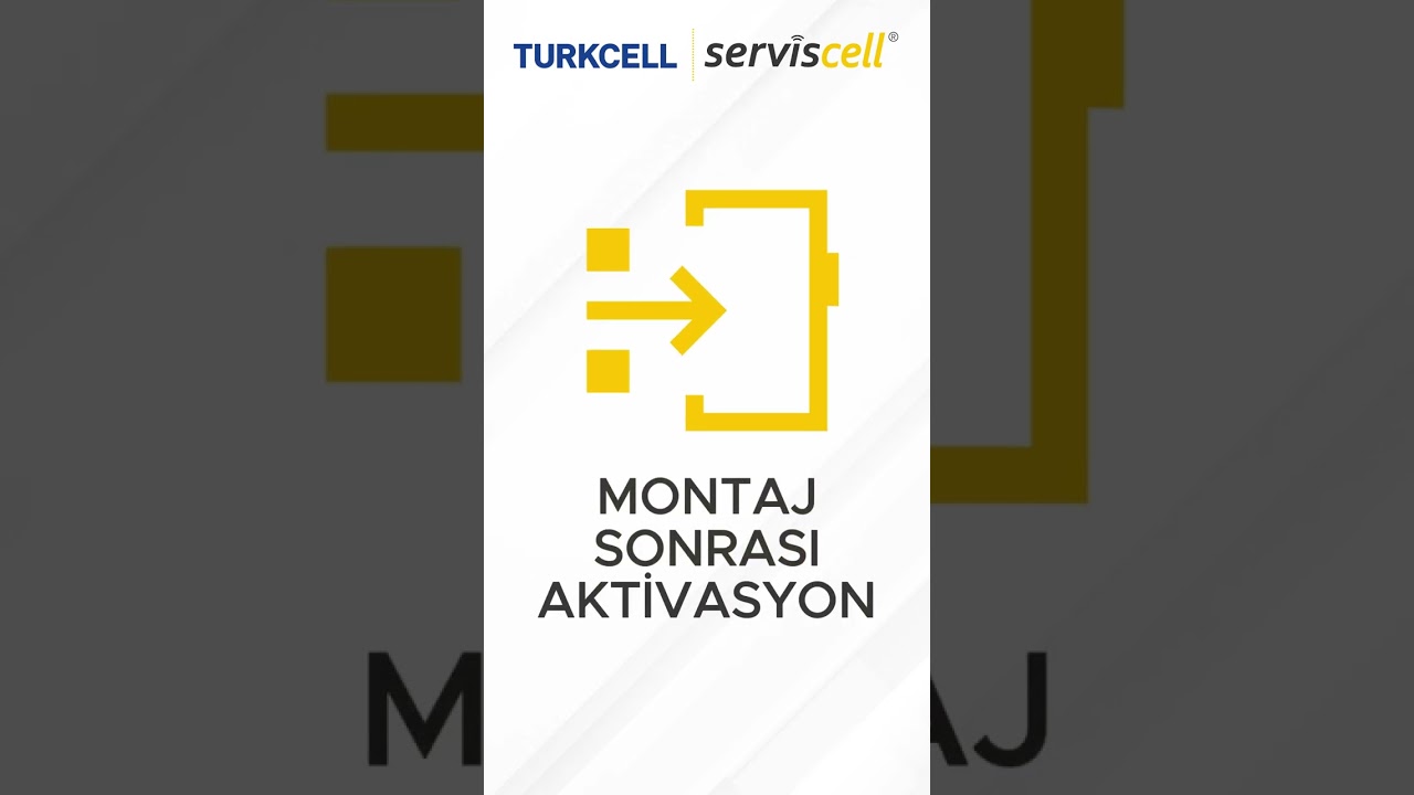 Turkcell Serviscell Modem, Kapı ve Isı-Nem Sensörü Montaj Videosu