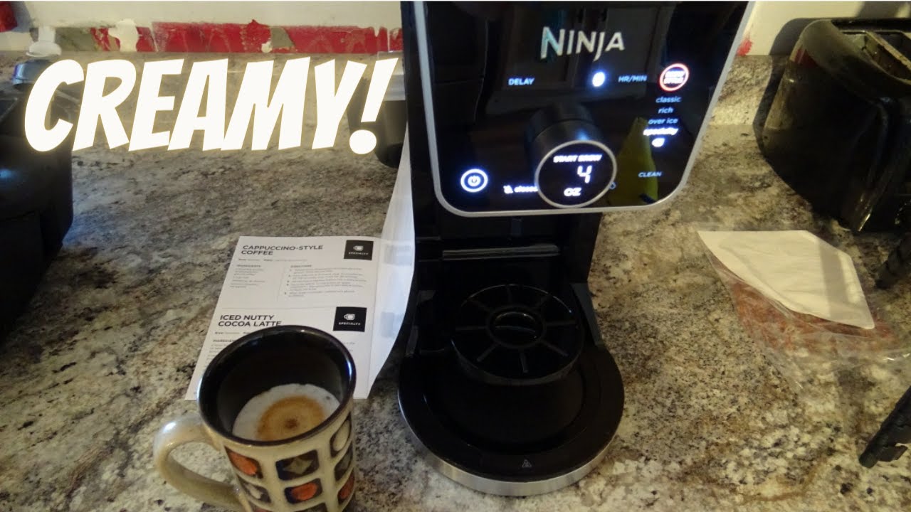 Ninja Dualbrew Pro Cappuccino | How To Make A Cappuccino With The Ninja Dualbrew Coffee Maker