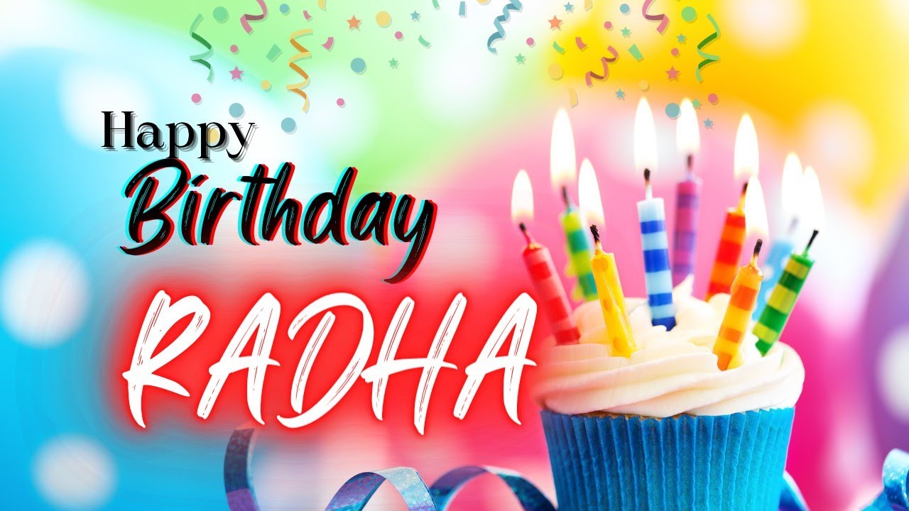 Happy Birthday Radha 🥳🎈| Happy Birthday To You Radha 🎁🎂 | Birthday Song |Whatsapp status |Dj music