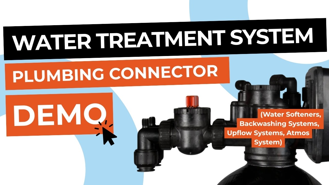 Aquatell Water Treatment System Plumbing Connector Option Demo