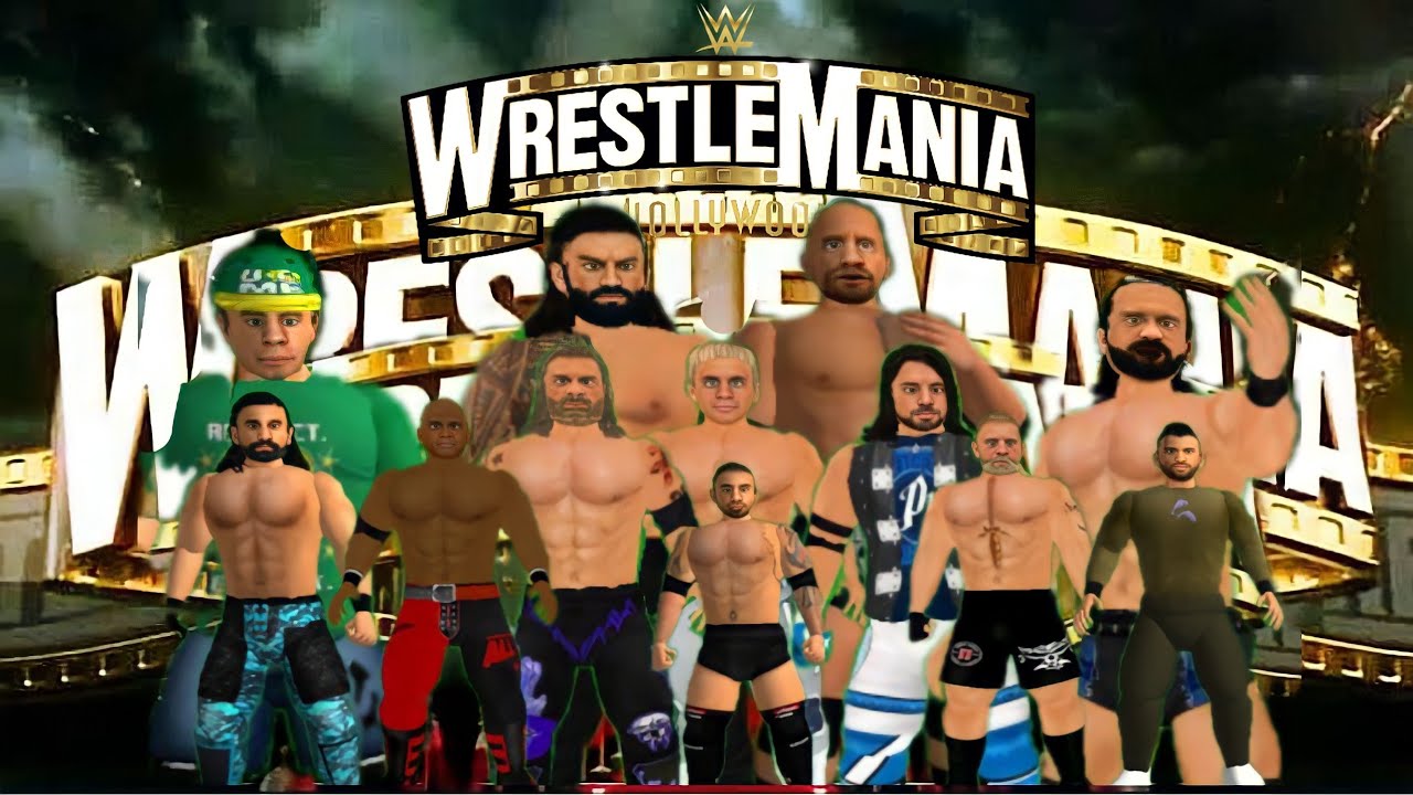 WWE WrestleMania 39 with WR3D match card predictions