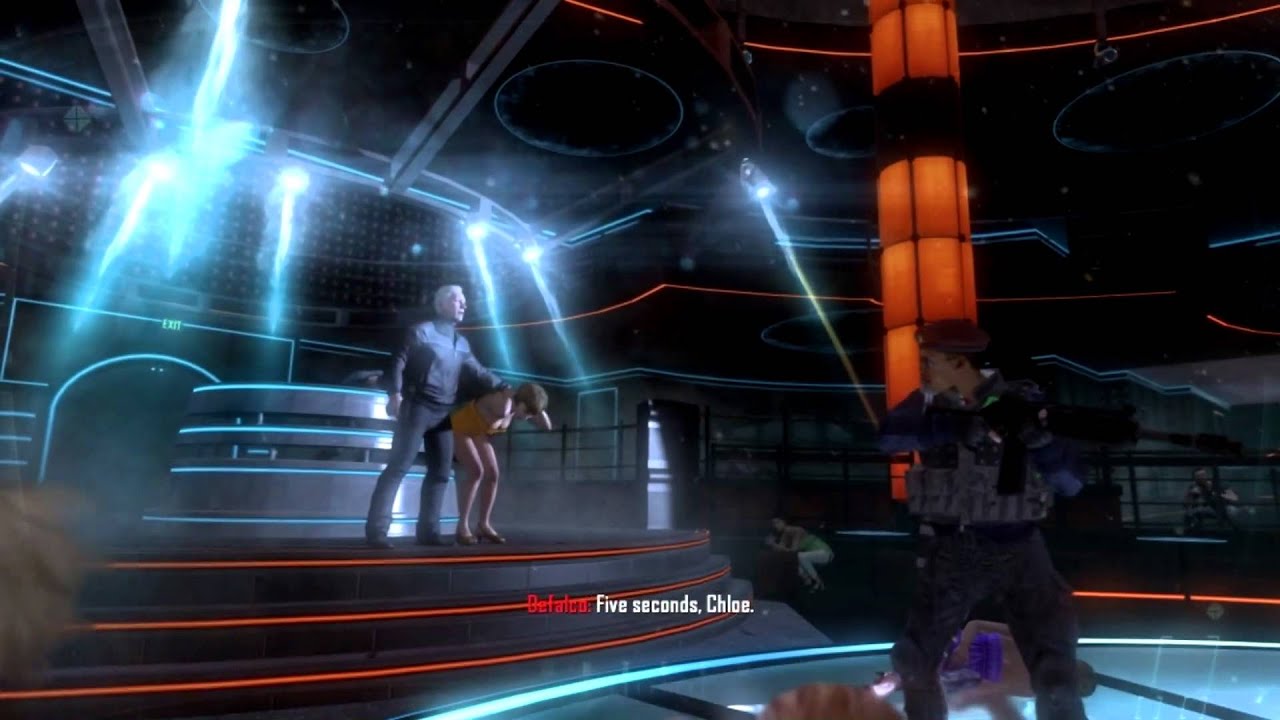 Black Ops 2 Night Club Scene - Skrillex [1080p]