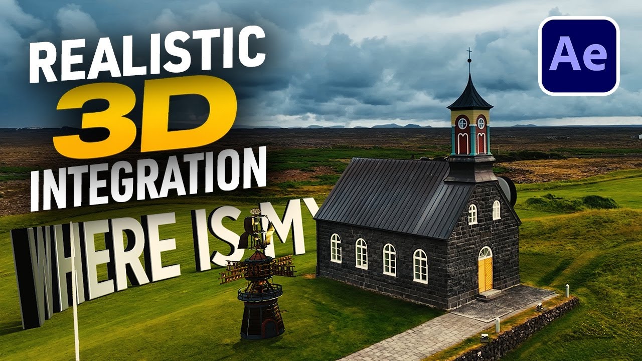 Реалистичная интеграция 3D в After Effects