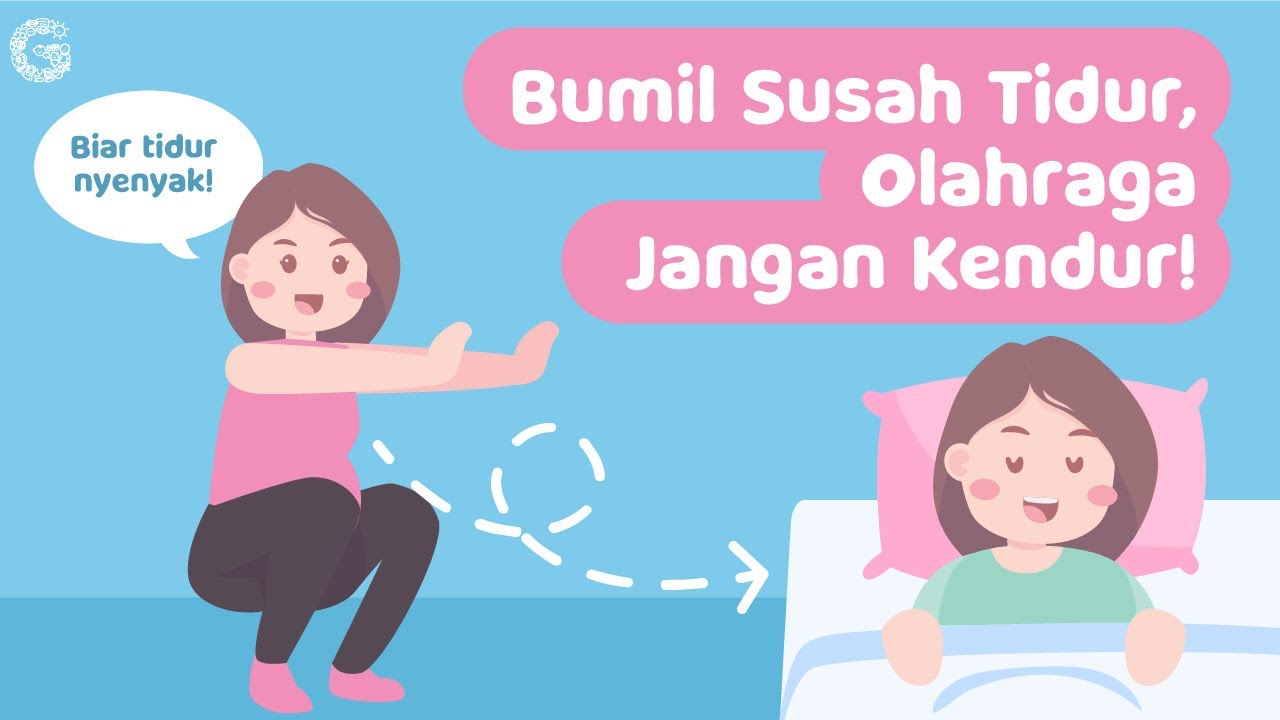Olahraga Bagi ibu Hamil Susah Tidur! Harus Terukur