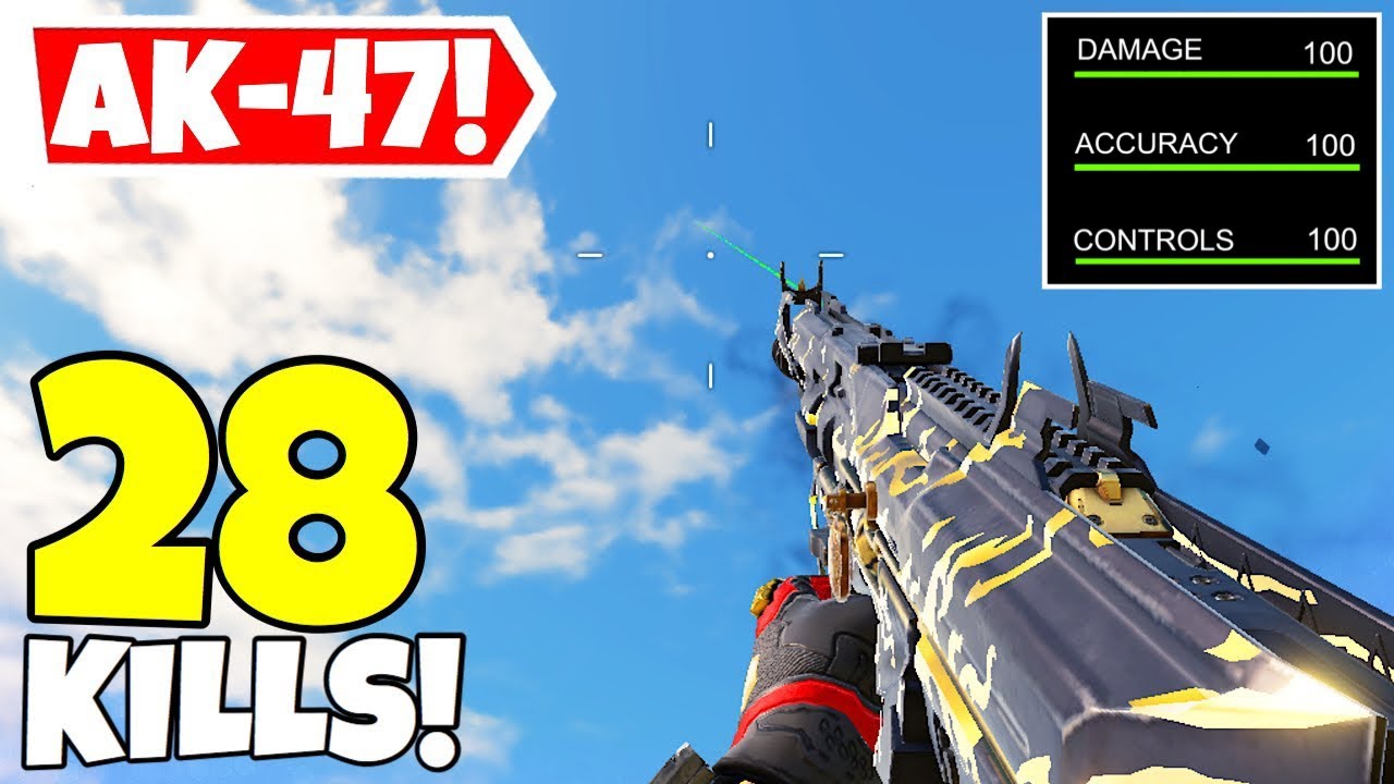 NEW BEST AK47 GUNSMITH LOADOUT IN CALL OF DUTY MOBILE BATTLE ROYALE!