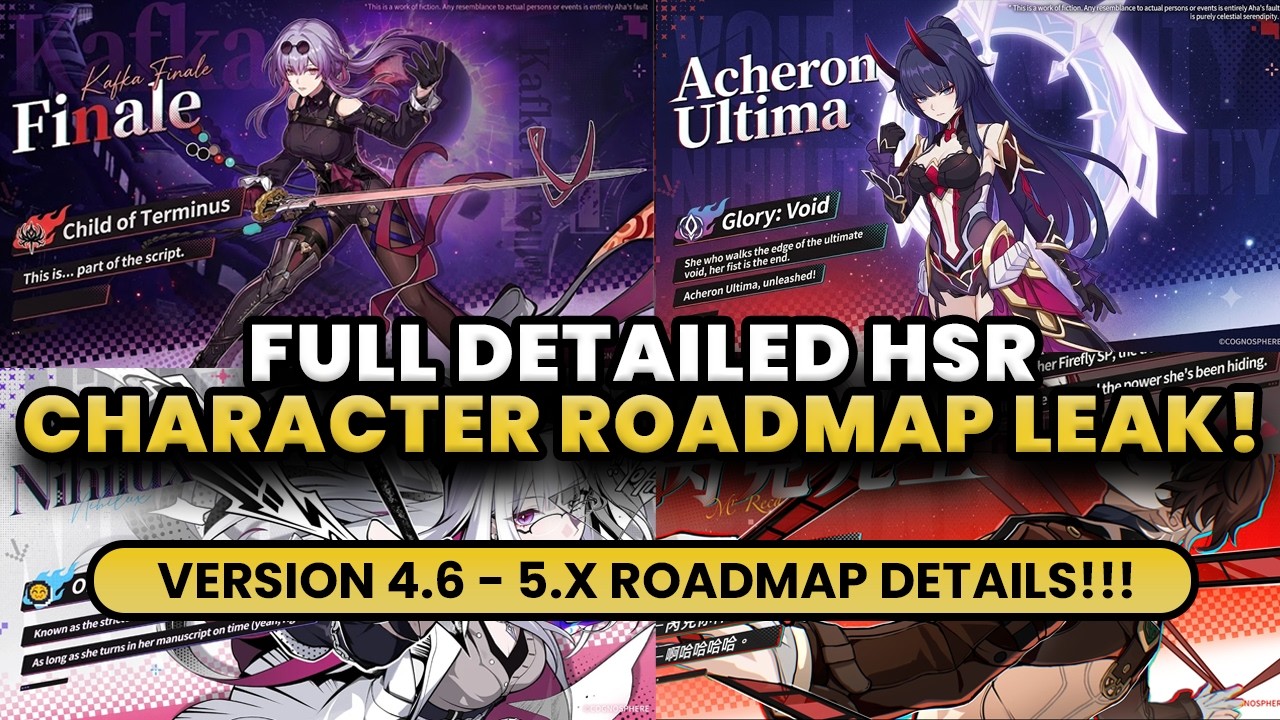 INSANE NEWS!!! NEW FUTURE CHARACTER SP + FULL CHARACTER ROADMAP BREAKDOWN - HSR LEAKS