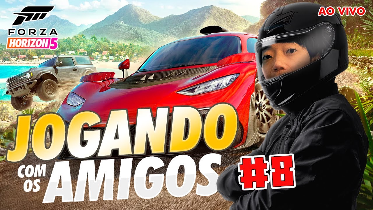 LIVE Jogando FORZA HORIZON 5 #8