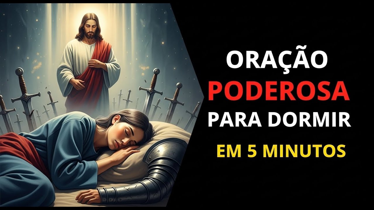 ORAÇÃO PARA DORMIR, OUÇA E VOCÊ ADORMECERÁ em 5 MINUTOS, SUA GUERRA TERMINOU