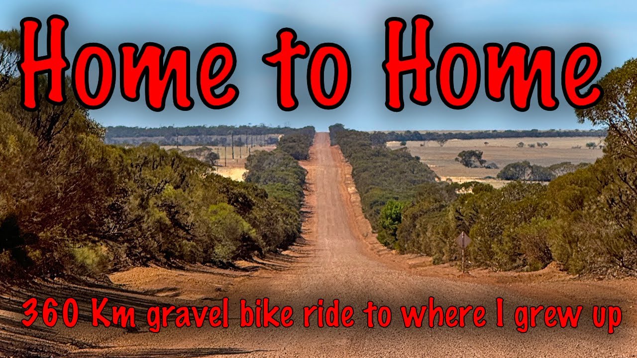 Home to home - 360 km gravel bike ride back to where I grew up