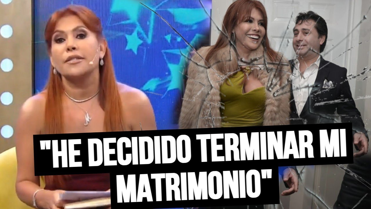 MAGALY TV LA FIRME | MAGALY MEDINA ANUNCIA SU SEPARACI&Oacute;N CON SU ESPOSO ALFREDO ZAMBRANO