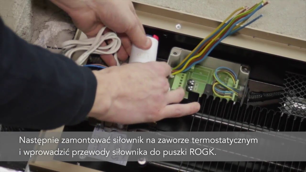 Grzejniki kanałowe REGULUS-system. Montaż - instrukcja montażu