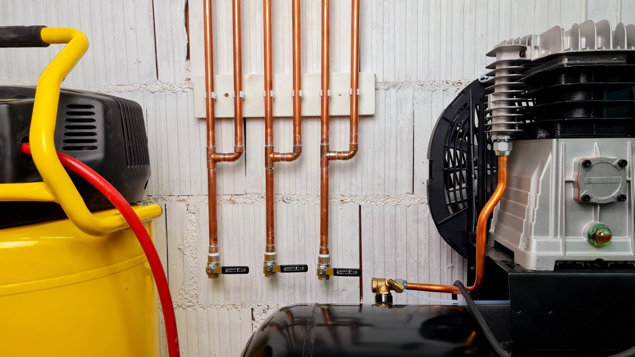 Dual Compressor Setup // DIY Air Dryer/Water Trap