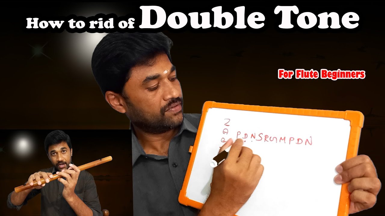 Double tone issue | Flute Beginners | Tamil