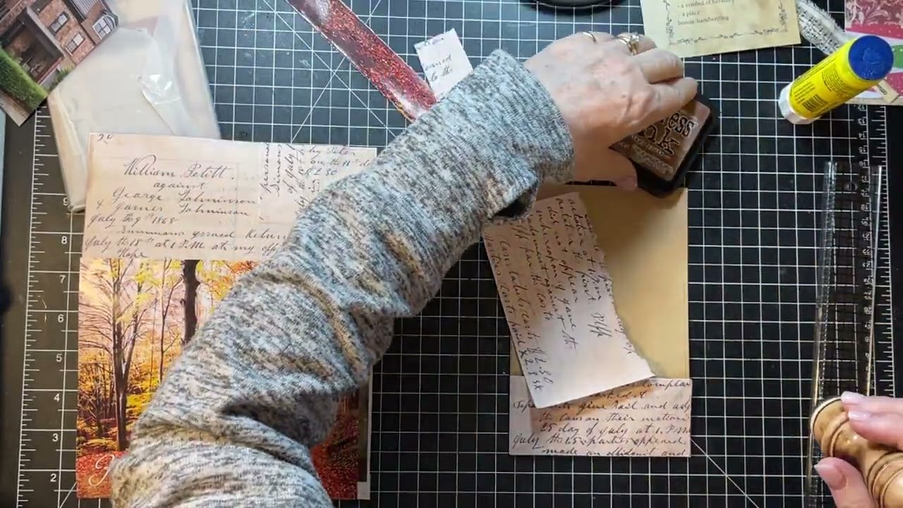#2022planner - Margarete Miller Challenge - Decorating Cathe Holden Christmas Journal!