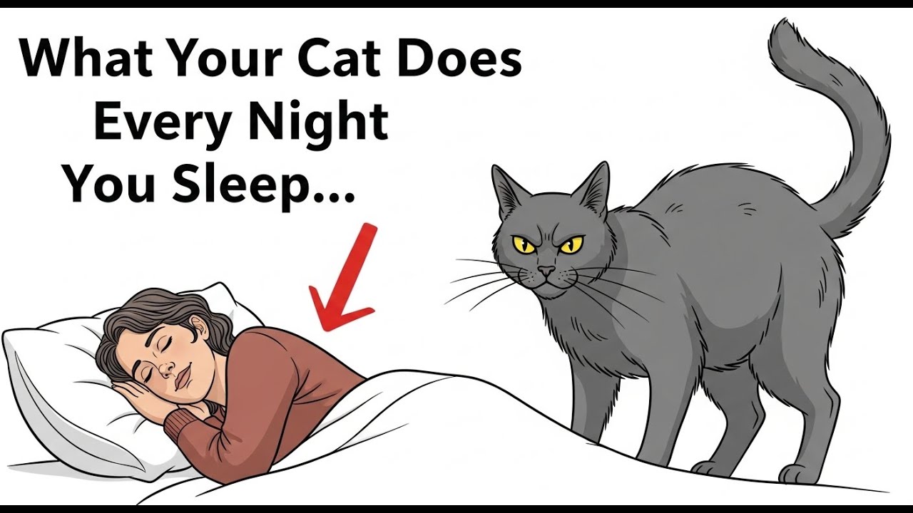 The Surprising Thing Your Cat Does Every Night While You're Asleep (Unbelievable!)