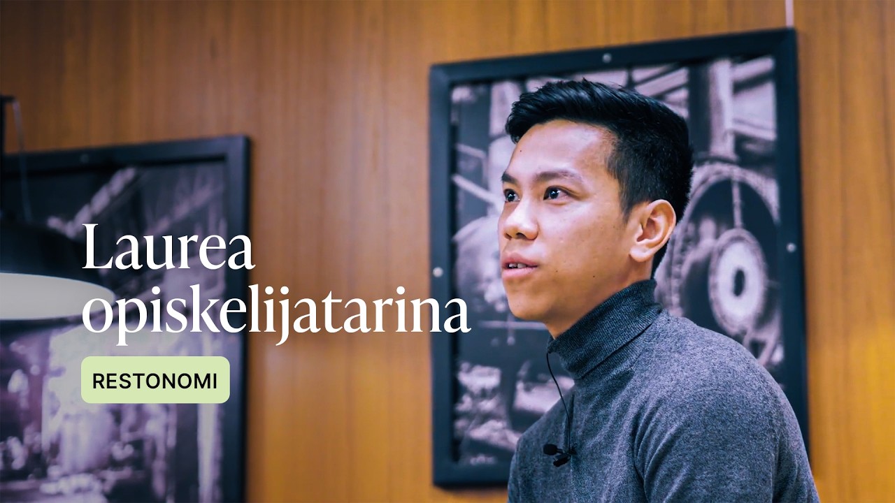 Laurea-kokemuksia: Restonomialumni Hieu työskenteli Restaurant Factoryssa opintojensa aikana