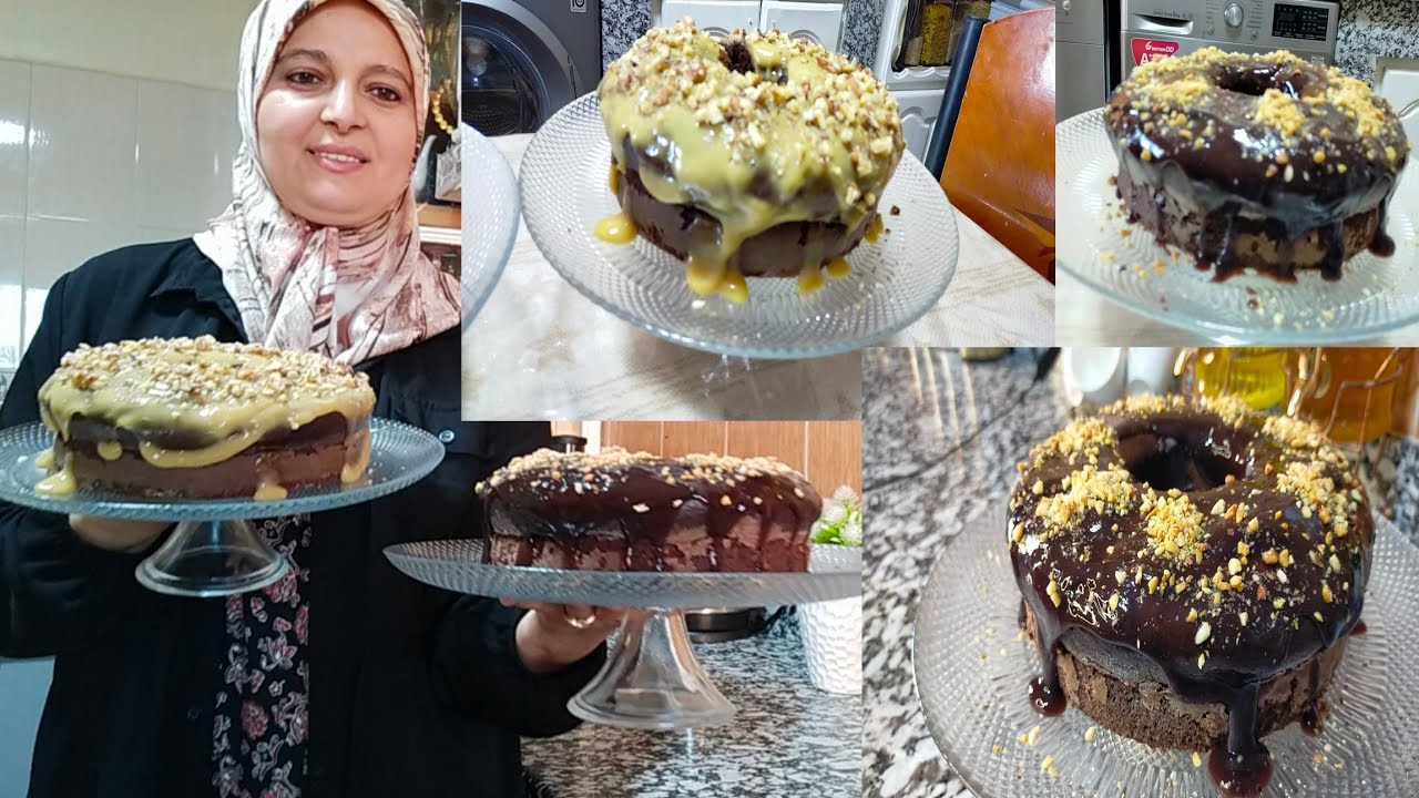 كموند ديال الزربة ☺️من خليط واحد حضري 2كيكات كيجيو رائعين بدون حليب و ياغورت بمذاقين مختلفين