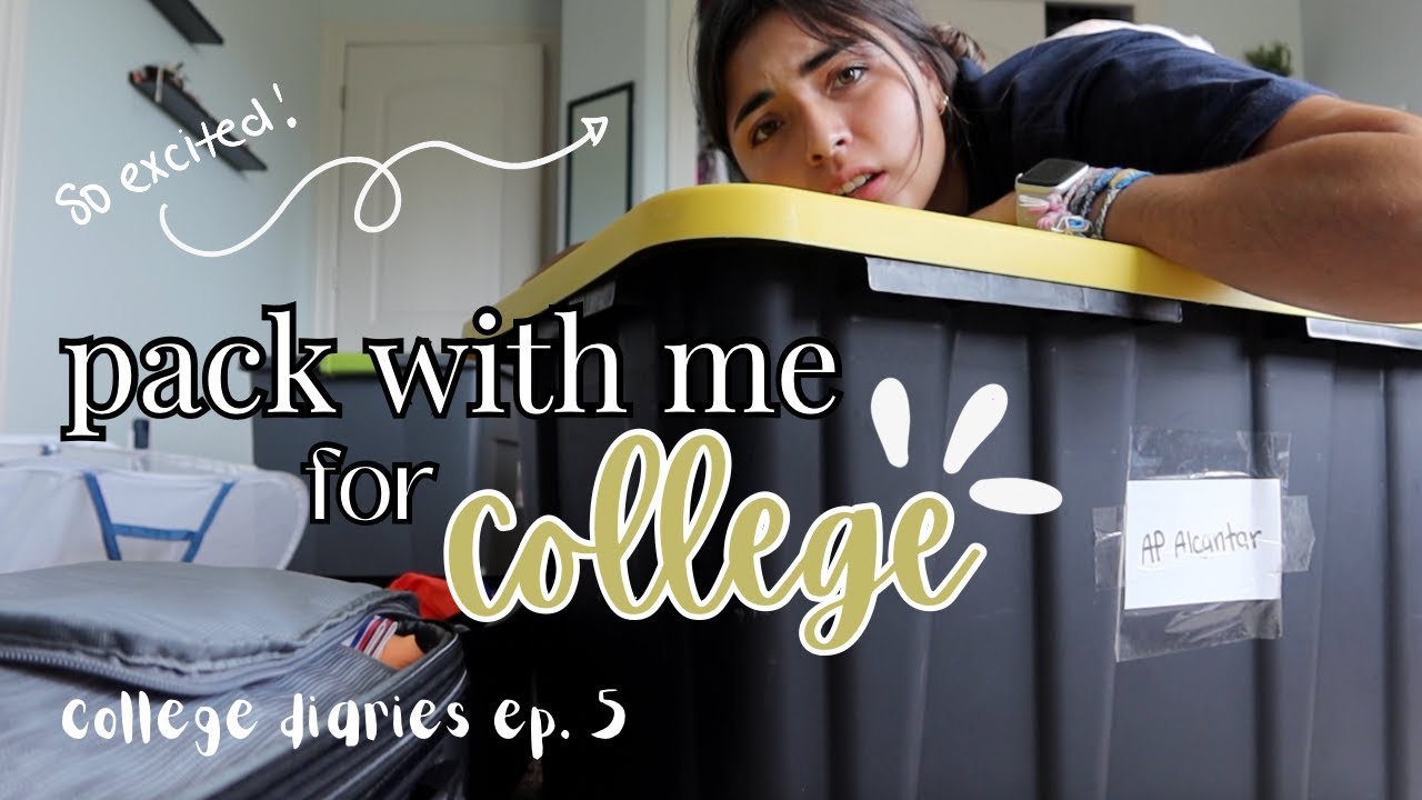 pack w/ me for college | uw-madison | college diaries ep.5