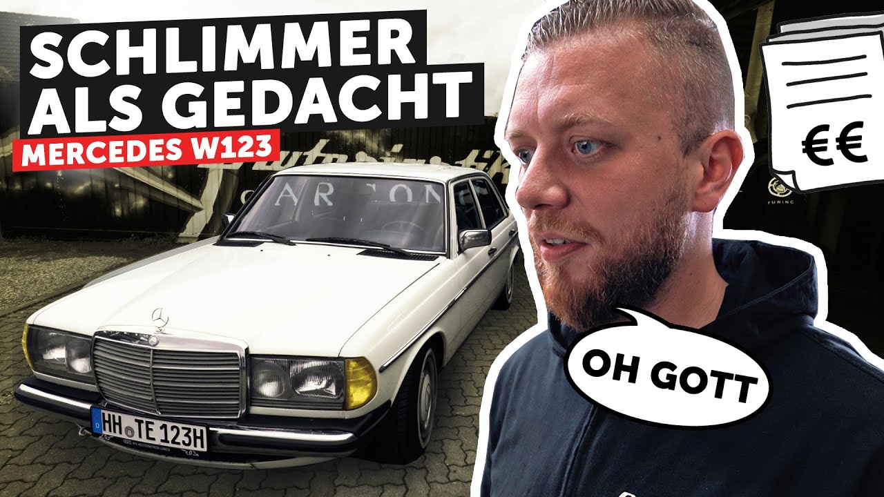 Mercedes-Benz W123 Limousine Oldtimer Check mit Nora! | Mit Kostenaufstellung für Instandsetzung