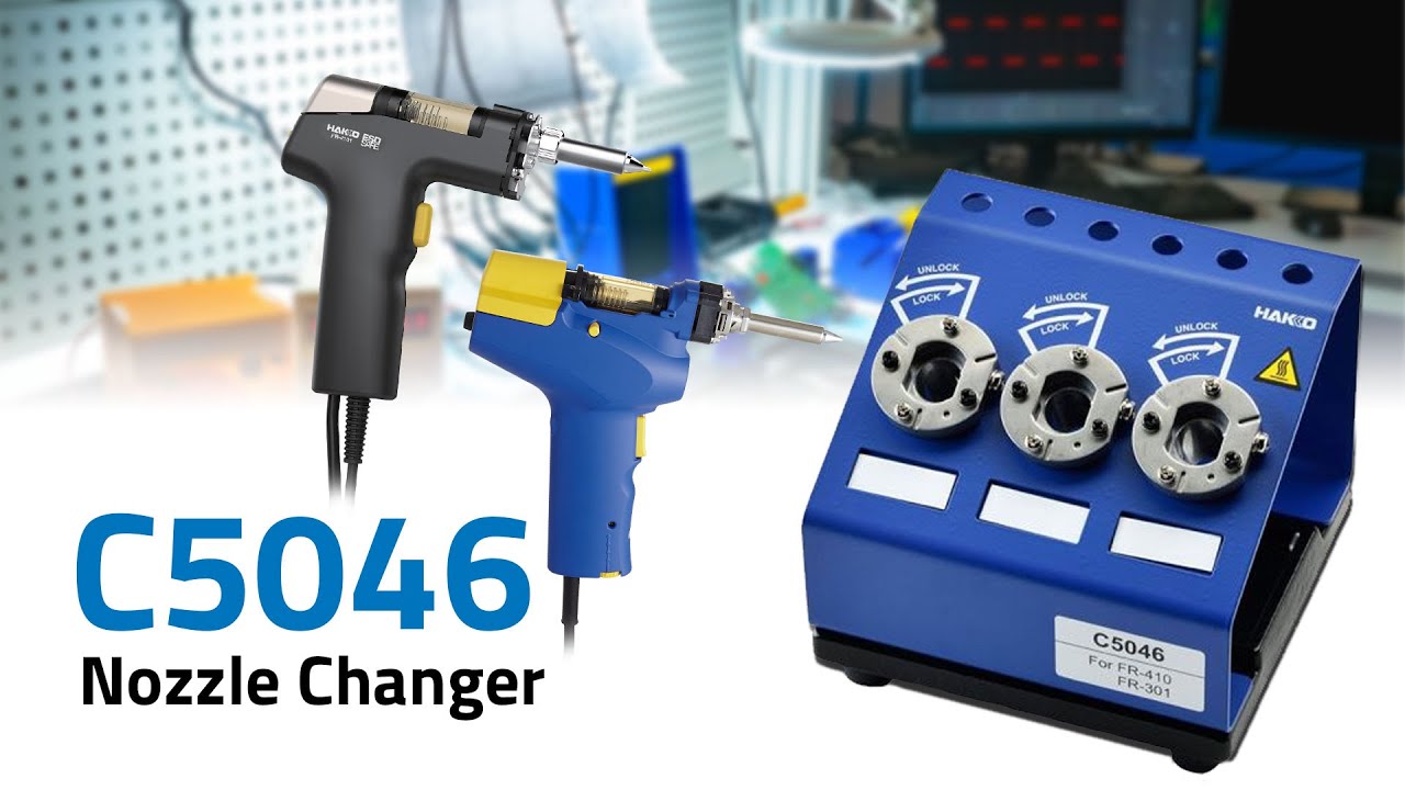 HAKKO C5046 Nozzle Changer &mdash; Video by American Hakko