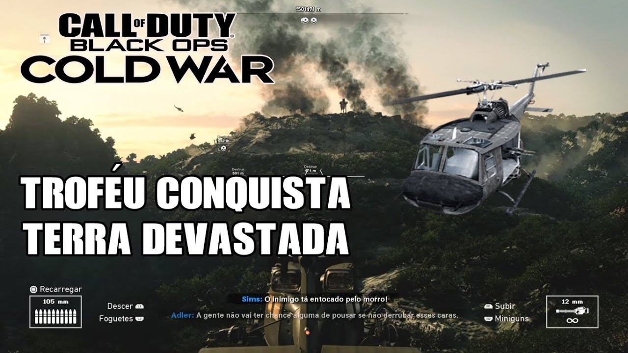 Call of Duty Black Ops Cold War Troféu/Conquista: Terra Devastada (Scorched Earth)