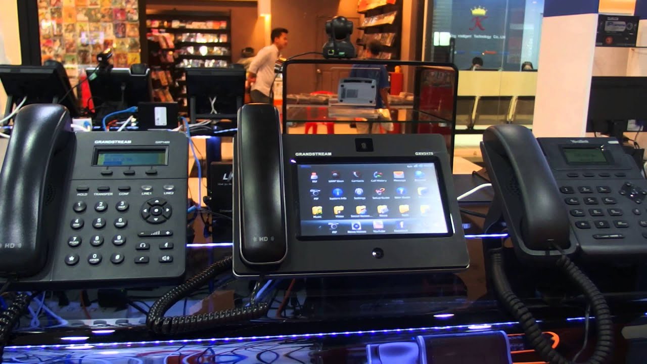 การดึงสายและโอนสายเครื่องโทรศัพท์ IP Phone Grandstream เเละ Yealink
