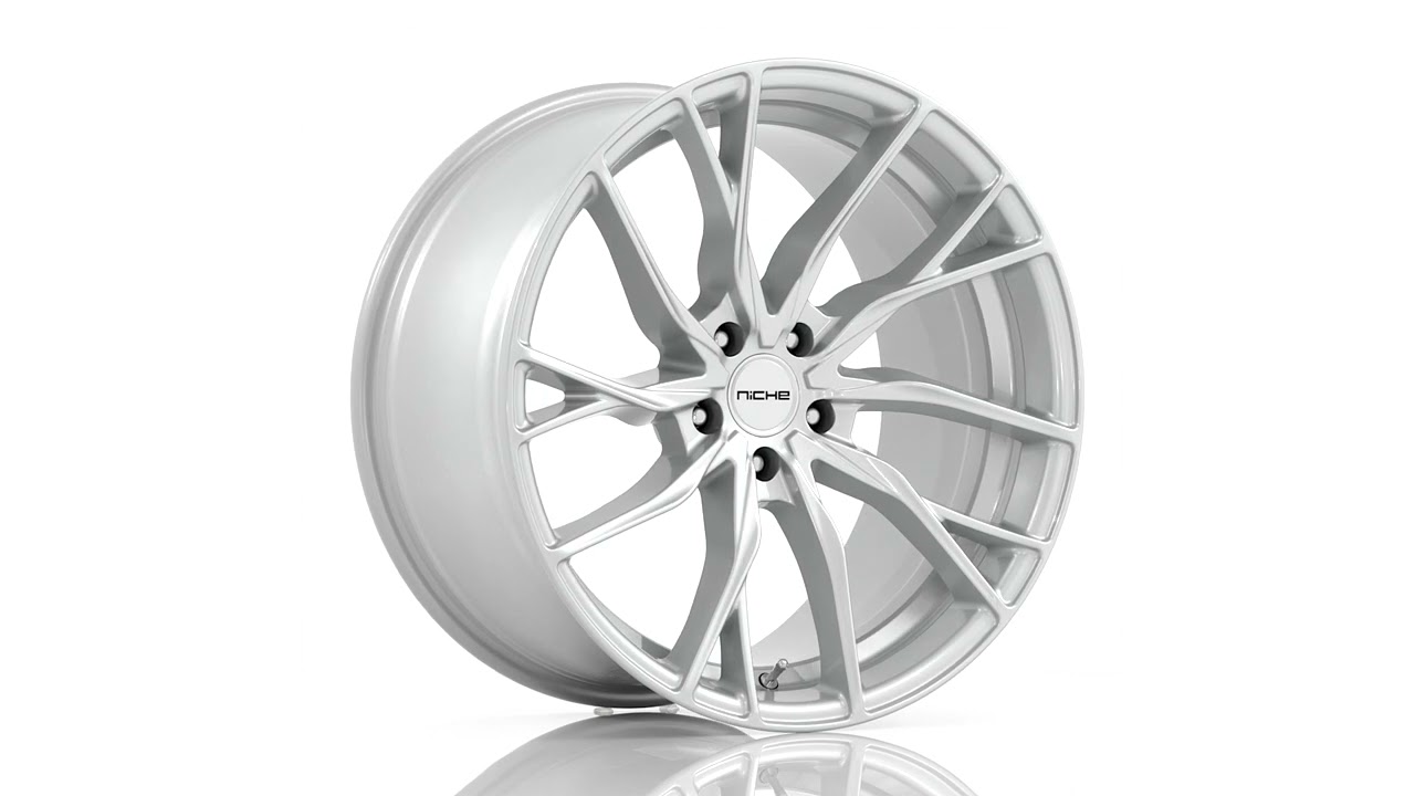 NICHE ROAD WHEELS NOVARA - 20X10.5 - SILVER