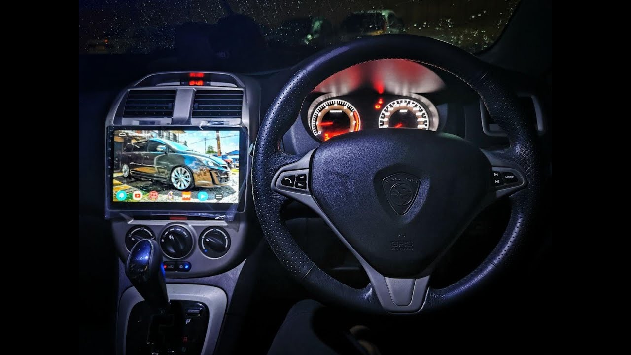 Tutorial memasang android player pada Proton Exora / How to install android player on Proton Exora