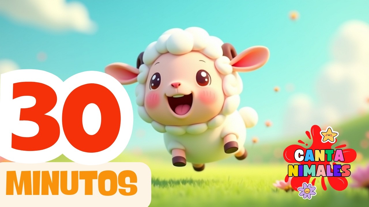 Canciones infantiles: Ovejita Suavecita 🐑☁️ | Bee Bee para jugar y dormir