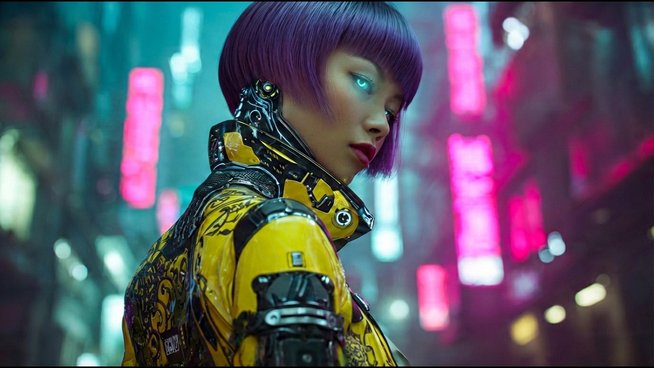 Lost in Neon City | Neo Noir Cyberpunk Ambient Music & Dark Cinematic Atmospheres