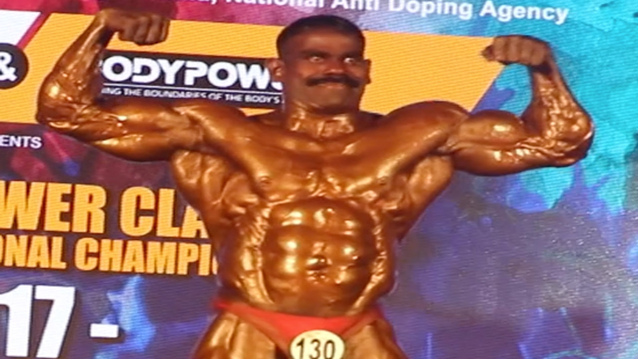 B Maheshwaran Posing Routine at IBBF BodyPower Classic