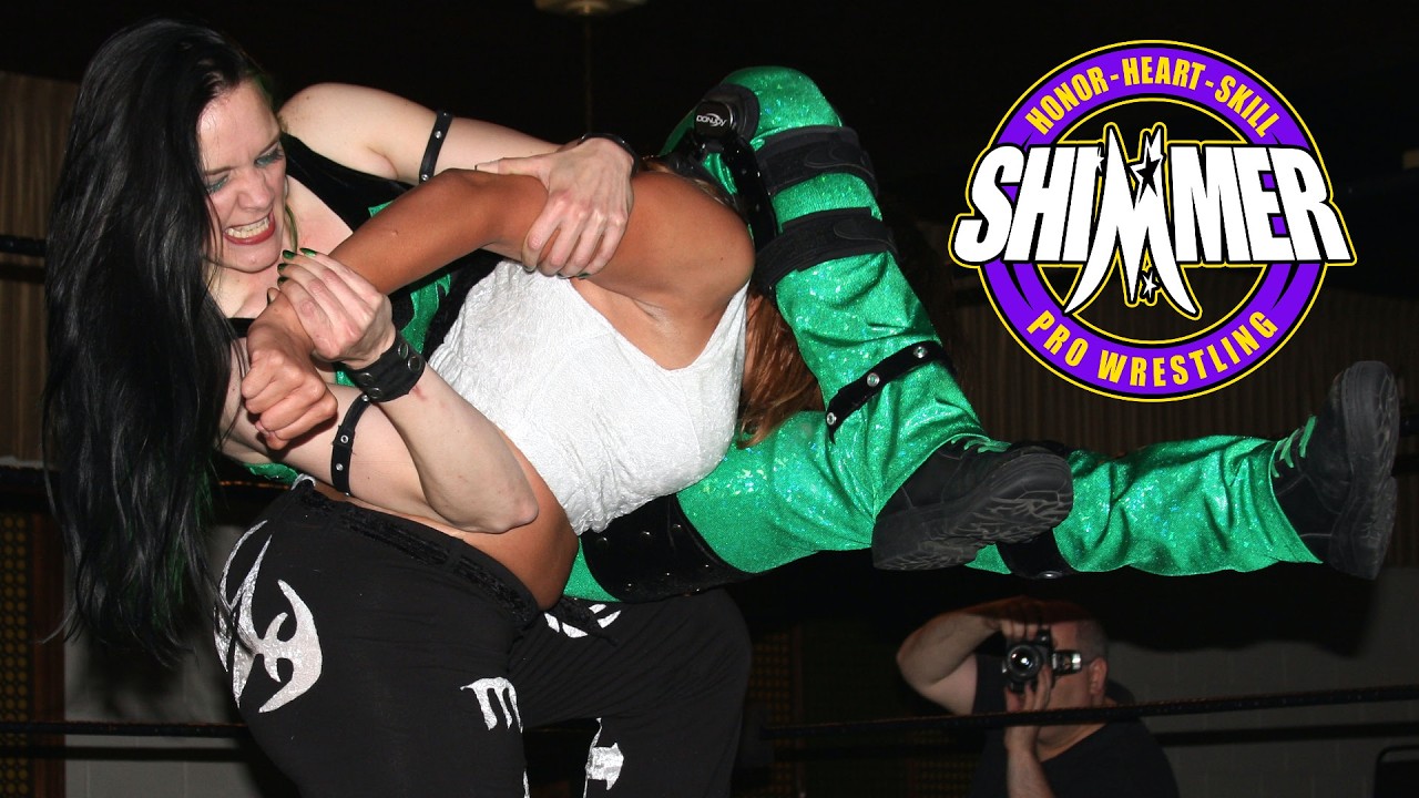 SHIMMER Women's Wrestling - MsChif vs. Mercedes Martinez from SHIMMER 20 on July 5, 2008