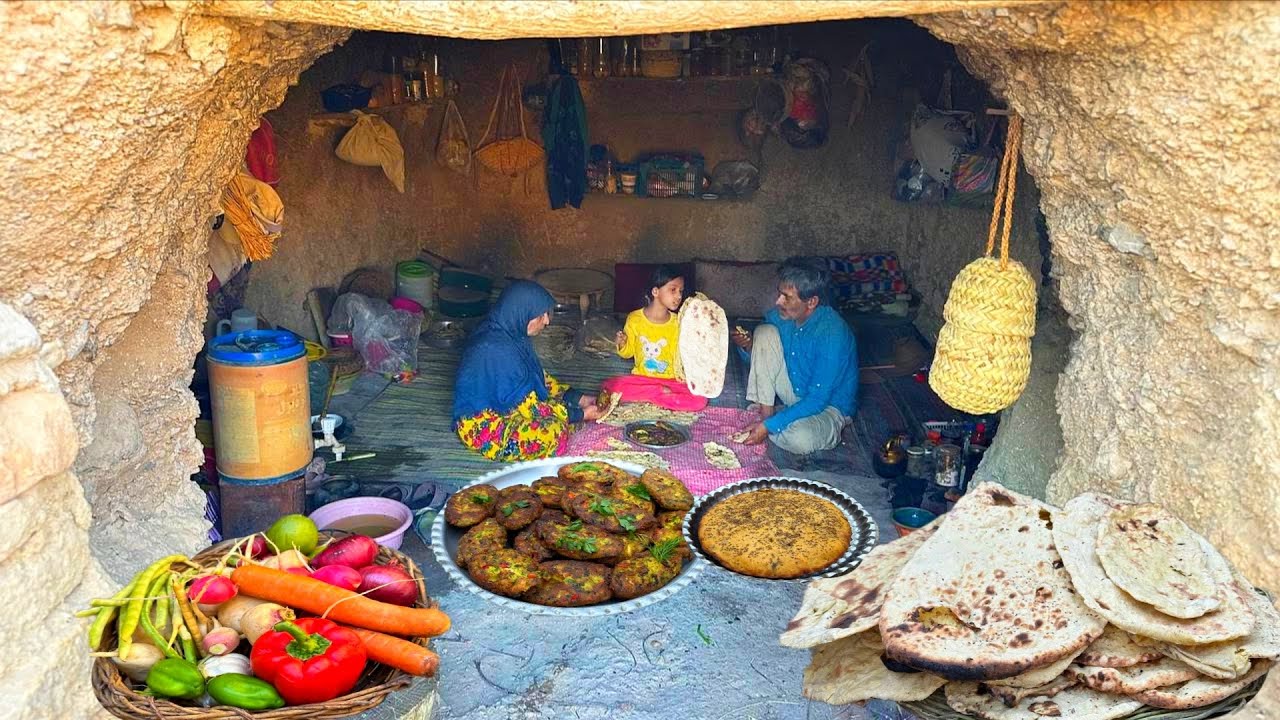 Kebab Chicken: A Unique Chicken With Walnut Bread | Village Cooking