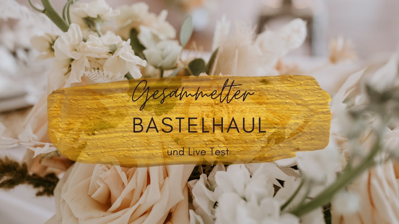 HAUL | KARTENKUNST | ALIEXPRESS | Hot Foil Stamp Live Test