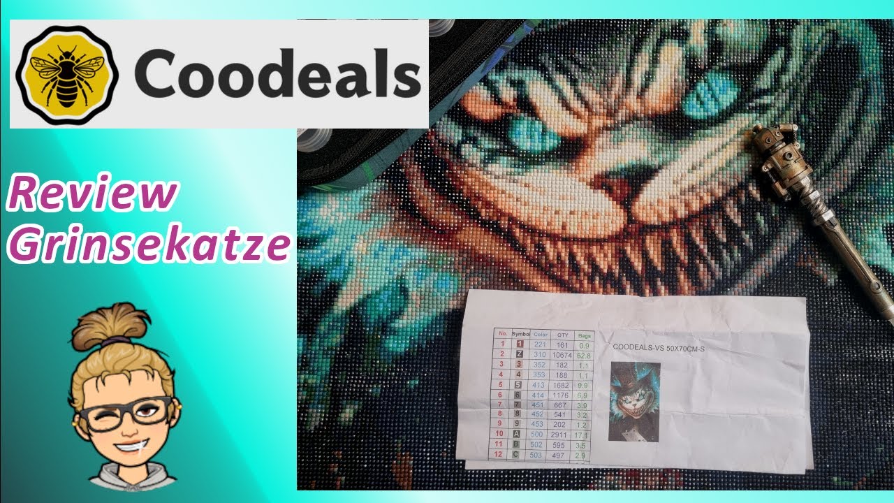Diamond Painting / Review/ Coodeals/ #coodeals