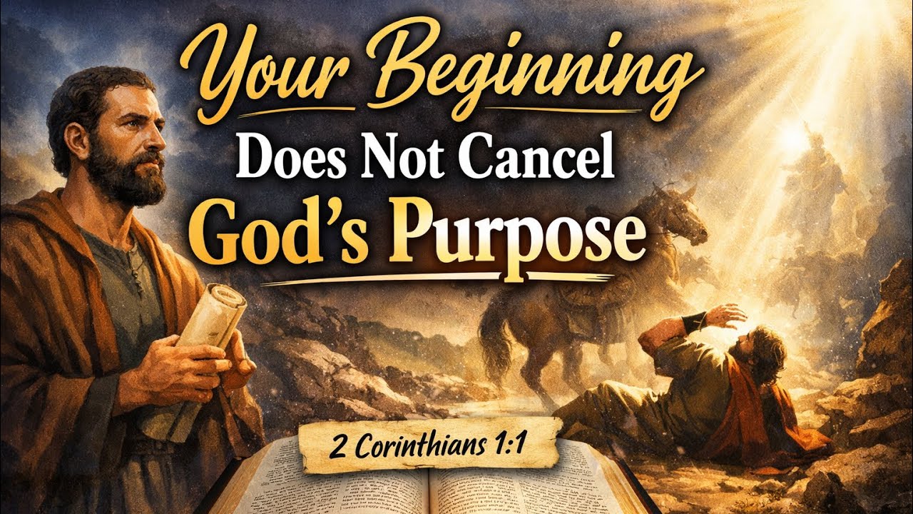 Your Beginning Doesn’t Cancel God’s Purpose🌈 #jesus #prophecy #god 