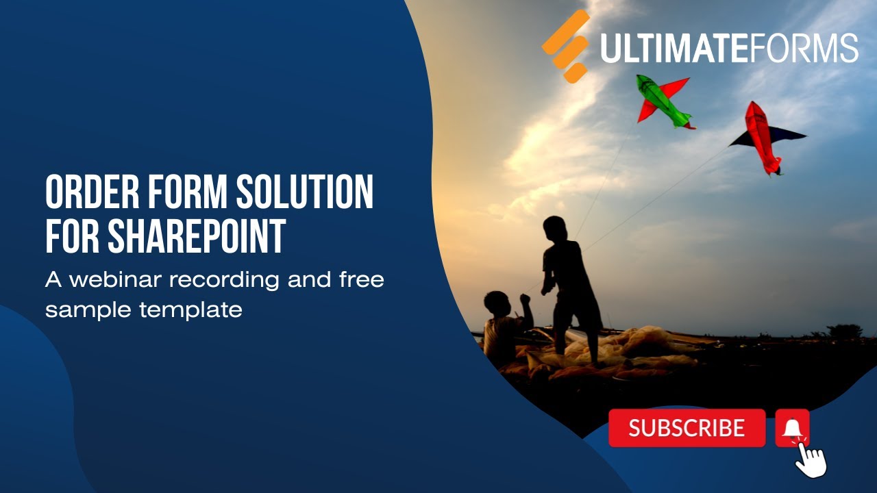 Webinar: Order Form Solution for SharePoint