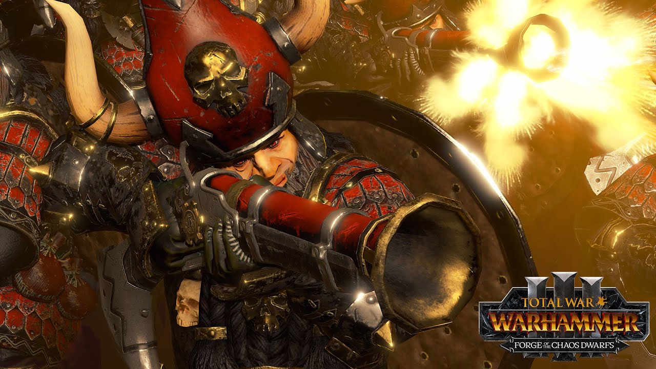 Бландер-Буссин — Гномы Хаоса против Зеленокожих // Total War: WARHAMMER 3