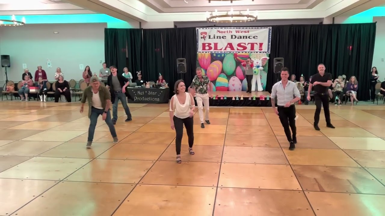 Portland Cha Line Dance by Simon W, Niels P, Dustin B, JP Madge, Amy G  & Jose MBV @2022 NWLD Blast