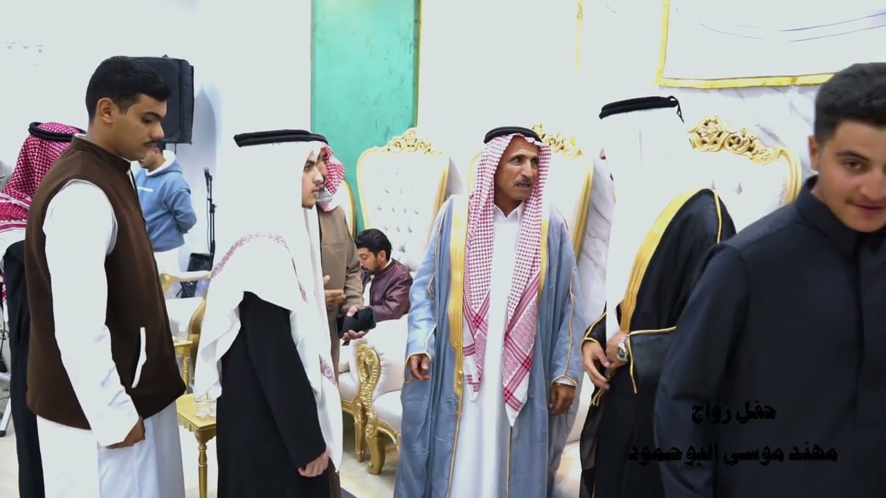 حفل زواج مهند موسى البوحمود أفراح البكارة