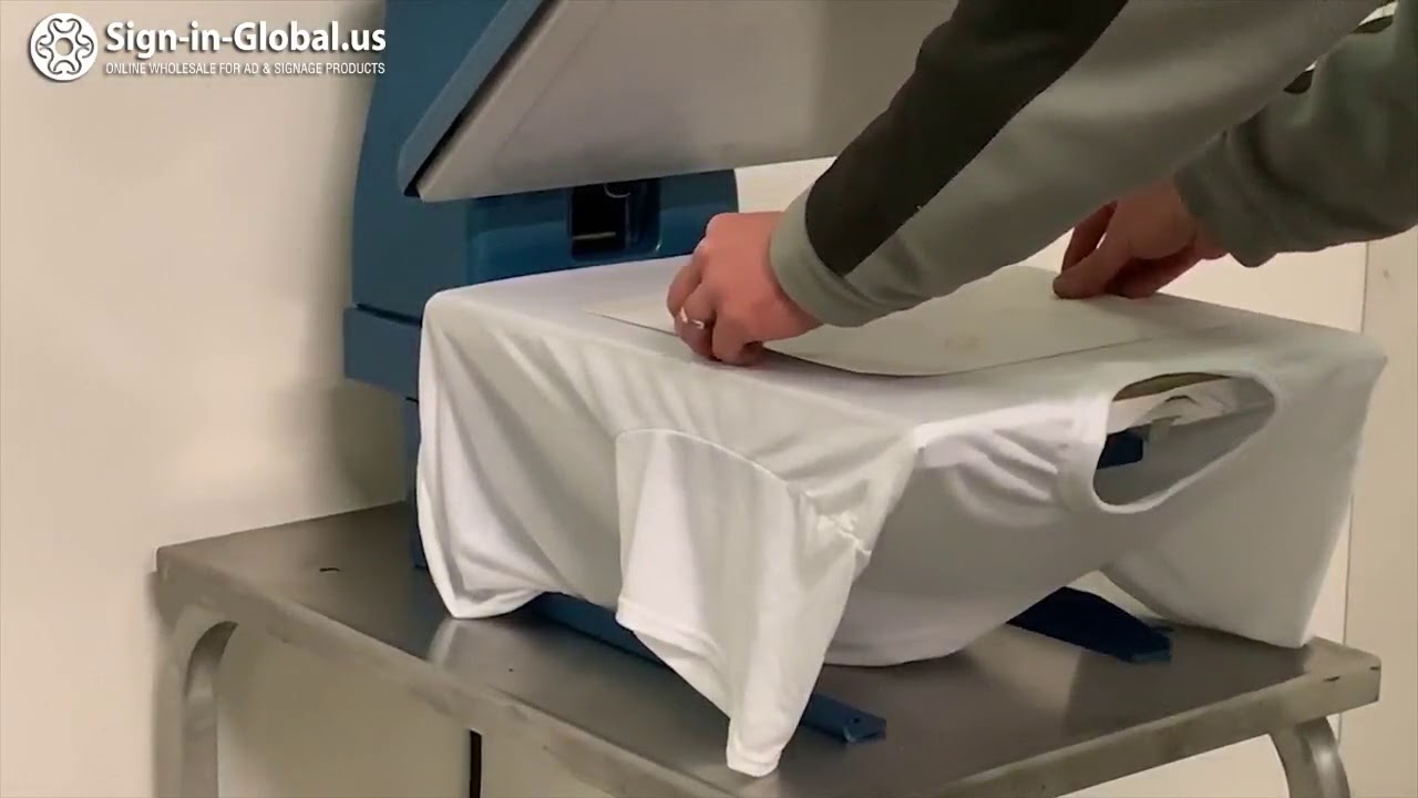 How to Operate HIX S650 Digital Auto Open Clamshell Heat Press with Platen and Splitter Stand