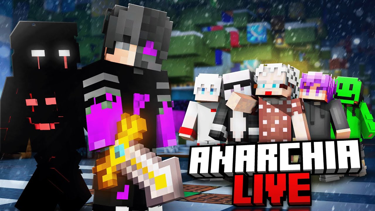 🎁LIVE z TWARZĄ🎁OCENIAMY BAZY na ANARCHII🎁 LOSOWANIA, TOP DONATE w MINECRAFT