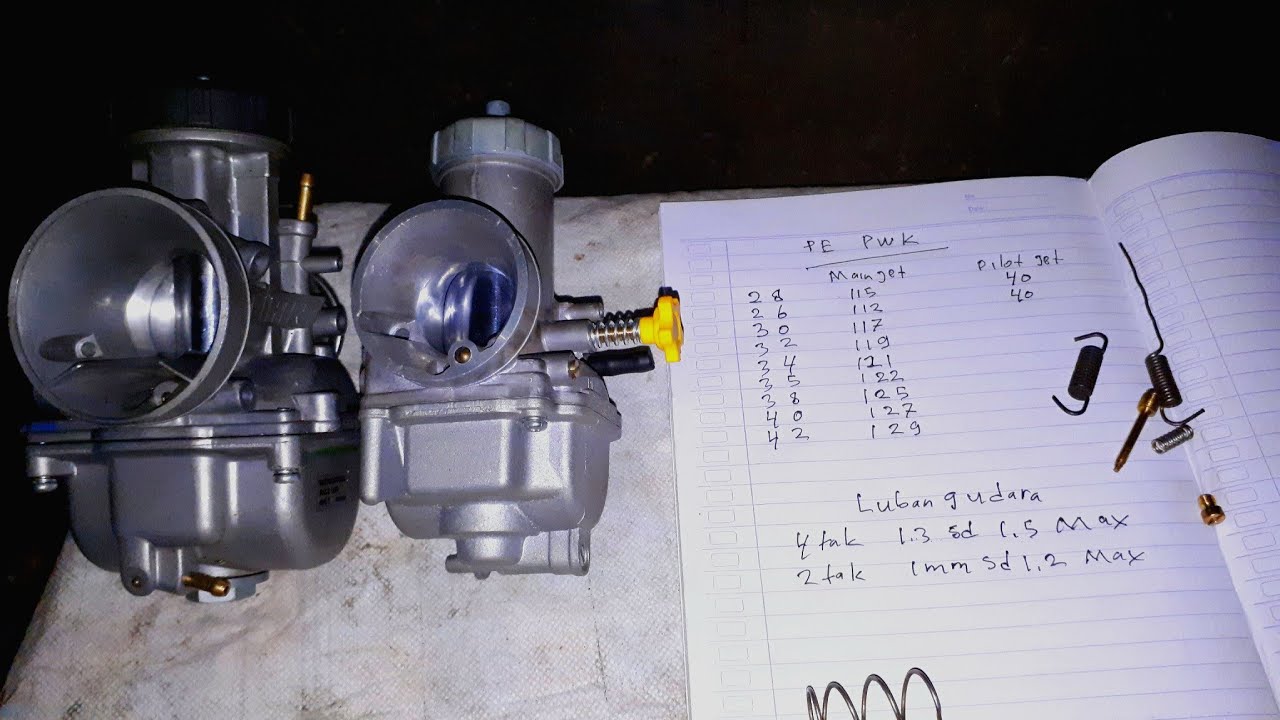 Cara cepat setting karbu PE / PWK !!! Atasi karbu PE / PWK brebet ngempos !!! Detail lengkap A-Z