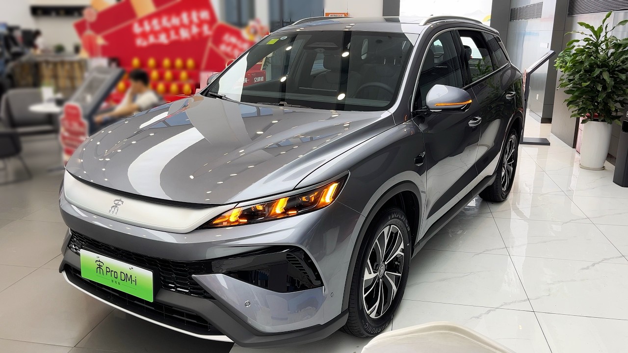 Интерьер и экстерьер BYD Song Pro DM-i Smart Driving Edition 2025 года в деталях 4K