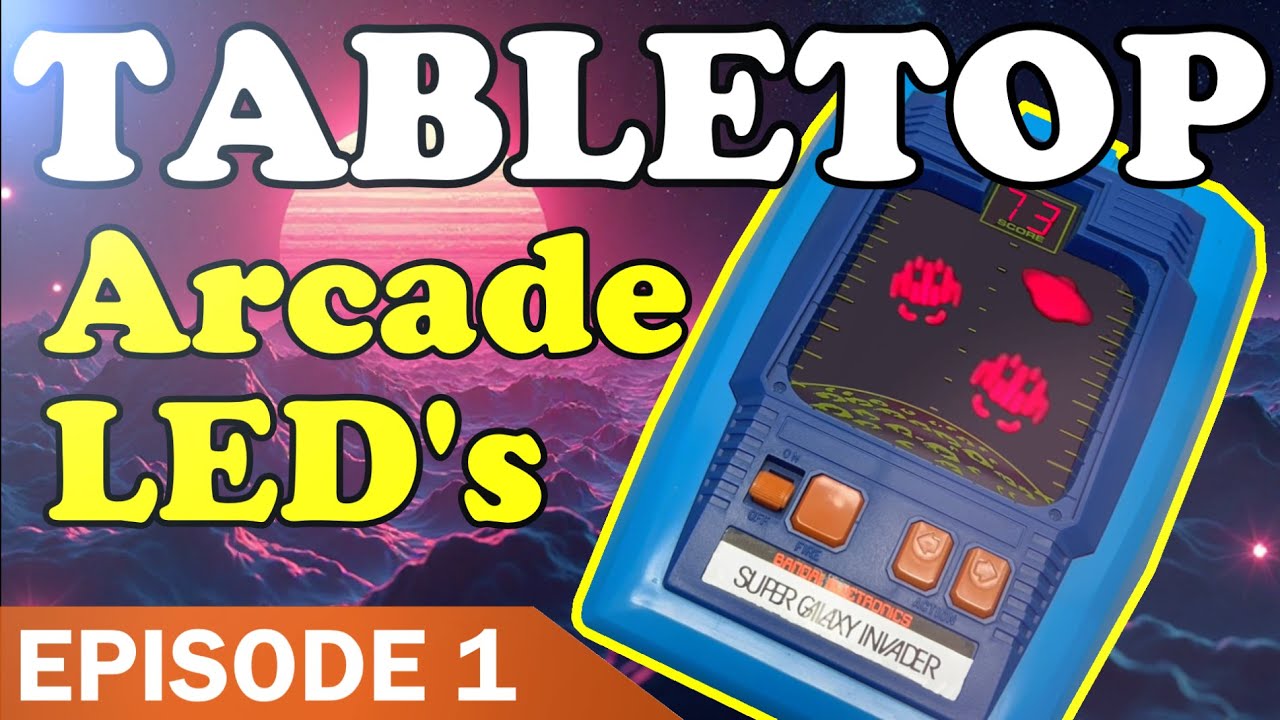 Настольные светодиодные аркадные игры 1979-81 гг.
