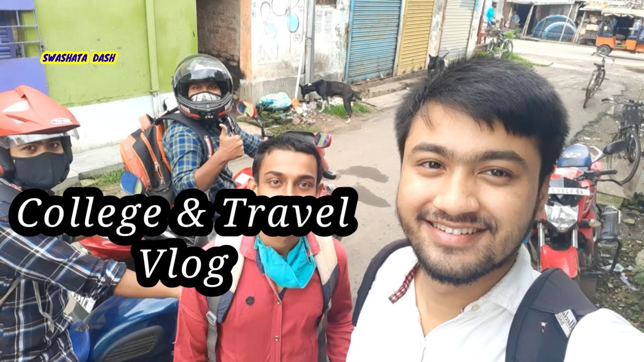 College & Travel Vlog. Bike a kore College a gelam. Bengali Vlog #fun #College  | SWASHATA DASH |
