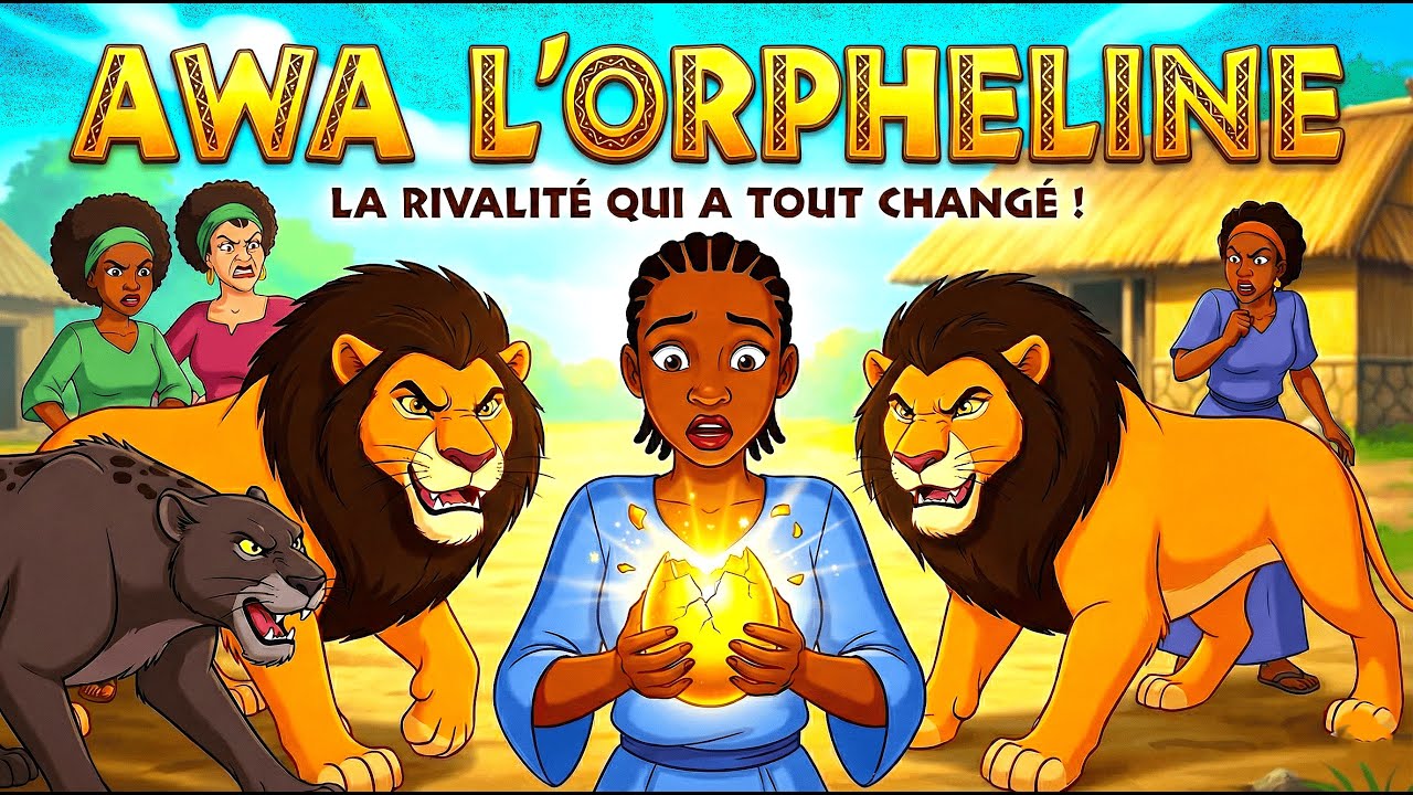 Awa, l’orpheline au grand cœur | Conte africain animé de sagesse
