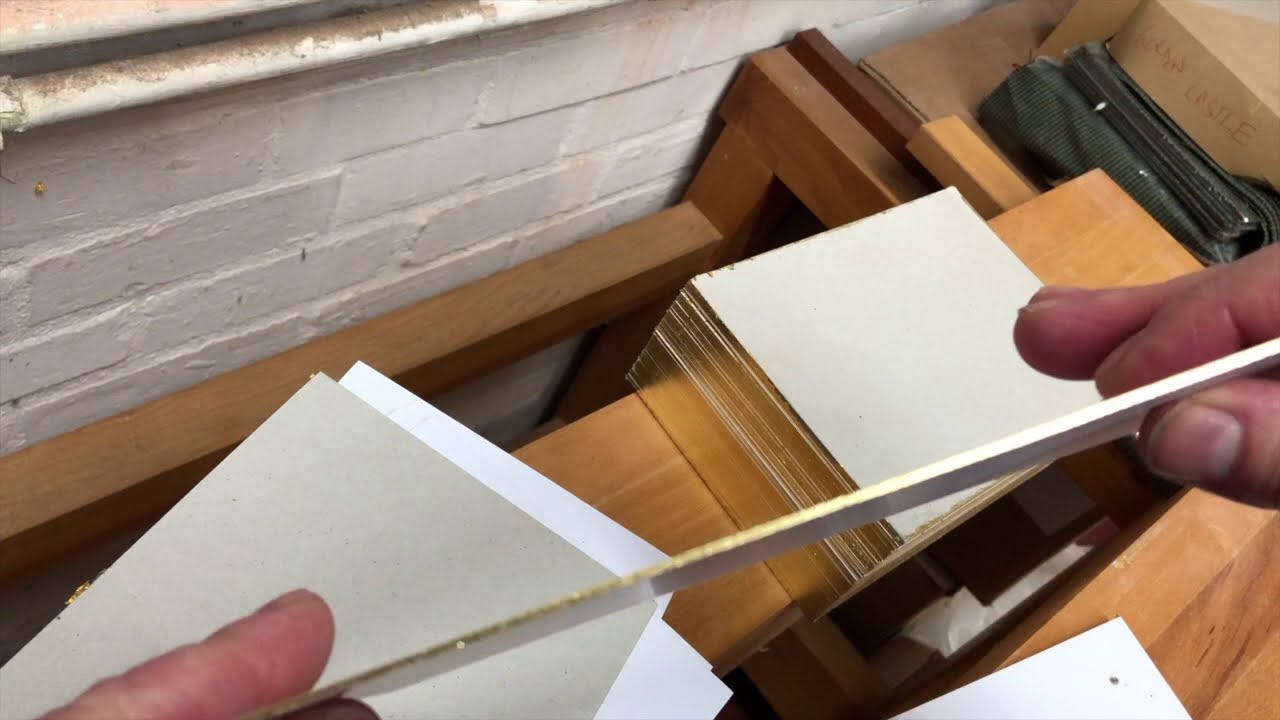 Edge Gilding for Luxury Invitations