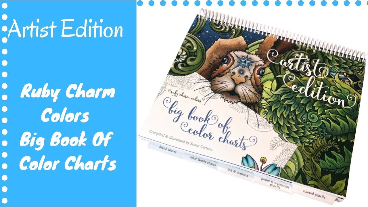 ‼️New‼️ Artist Edition | Ruby Charm Colors Big Book Of Color Charts